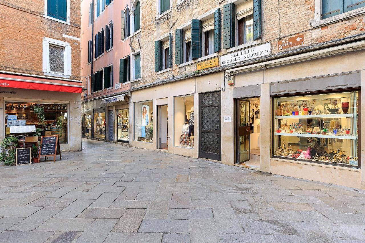 Canal-Fresco-Rialto Venedig Exterior foto